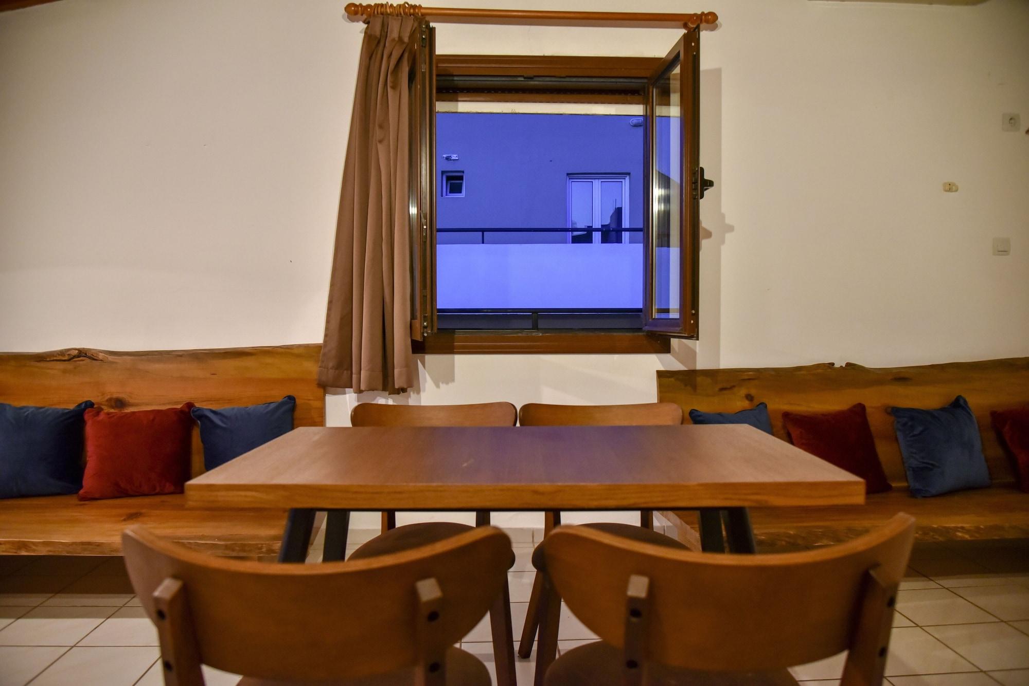 Iraklis Apartments Stalida Bagian luar foto
